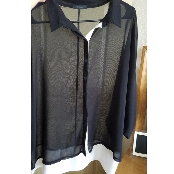 Standout seethrough blouse - Picture 2 of 6